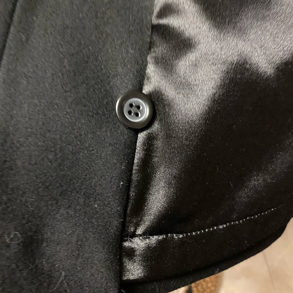 Jones New York classic A-line zip wool blend coat, fitted and elegant - Picture 7 of 7